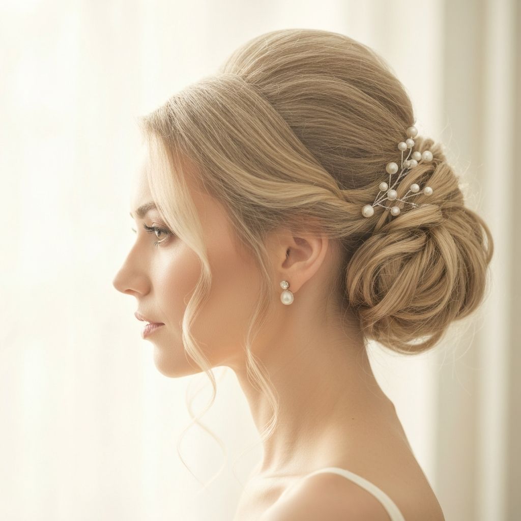 Chignon romantique